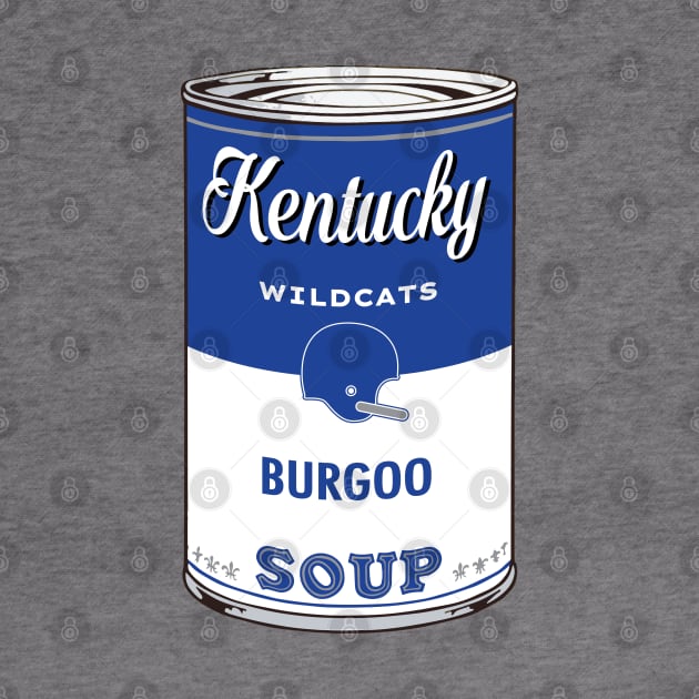 Kentucky Wildcats Soup Can by Rad Love